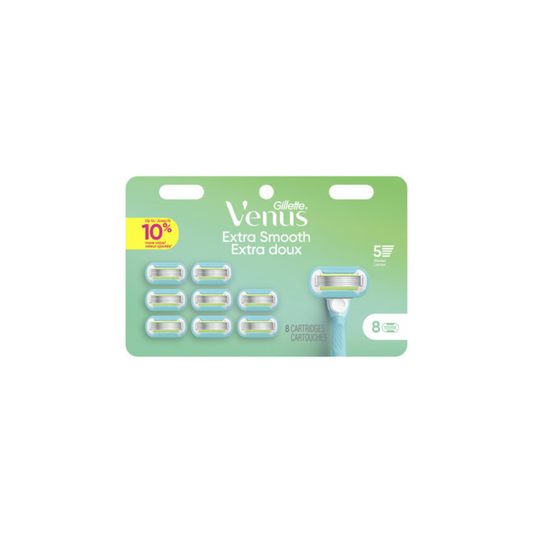 Gillette Venus Extra Smooth Razor Blade Refills 8pack