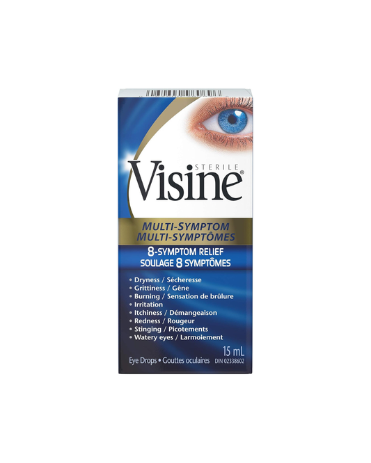 Visine Visine Multi Symptom 8 Symptom, count, 15 ml