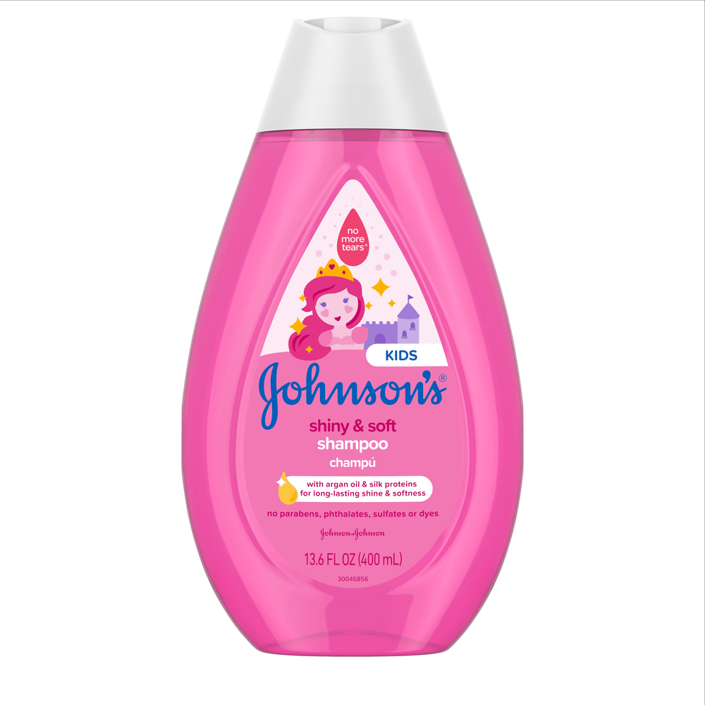 JOHNSON & JOHNSON SHAMPOO FOR CHILDREN MADE WITH ARGON OIL, WHICH ENHANCES NATURAL SHINE