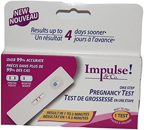 ONE STEP PREGNANCY TEST RESULTS UP TO 7 DAYS OVER 99% ACCURATE